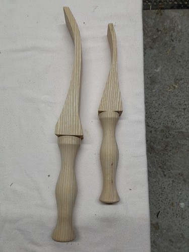 Hand made wooden - , paddles