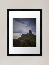 Corfe Castle with Back to
