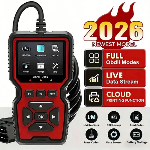 2026 v519 obd2 scanner - v519, car