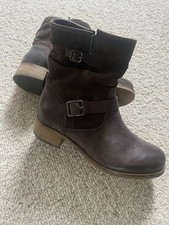 Women's Next Brown Leather Ankle Boots 42/8