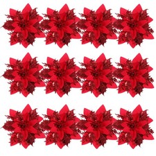  Clip on Poinsettias Tree