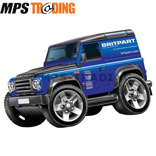 Land rover cartoon - land, defender
