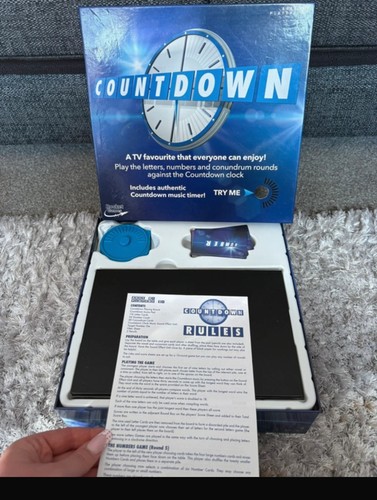Countdown board game rocket - board,