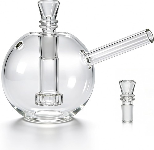 Inch round clear glass - 4,