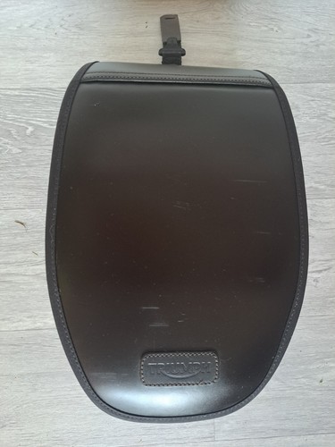 Triumph leather topped tank - leather,