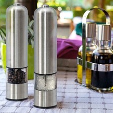 2 X LIGHT UP ELECTRIC SALT &