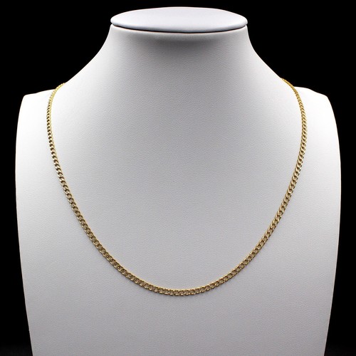 10k yellow gold 2mm - yellow, 20"