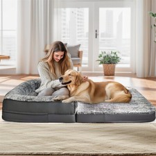 2 in 1 Human Dog Bed Foldable