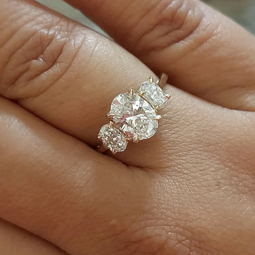 Diamond ring engagement gold - diamond,
