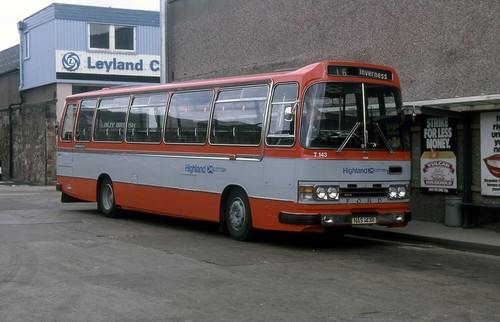 Highland omnibuses t143 - highland,