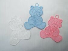  Large ,Embroidery Lace Teddy