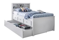 3ft single white,wood,guest