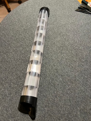 Radar reflector tube with