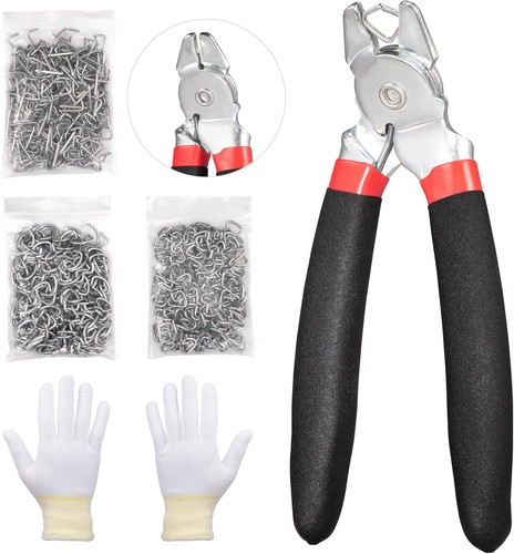Angled hog ring pliers - hog,