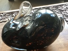 WEDGWOOD Black Art Glass