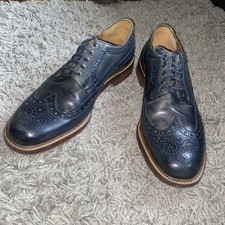 BERTIE MEN'S BLUE LEATHER