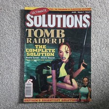 Ultimate Solutions Magazine Vol. 1 Issue 5. Tomb Raider II Used 1997