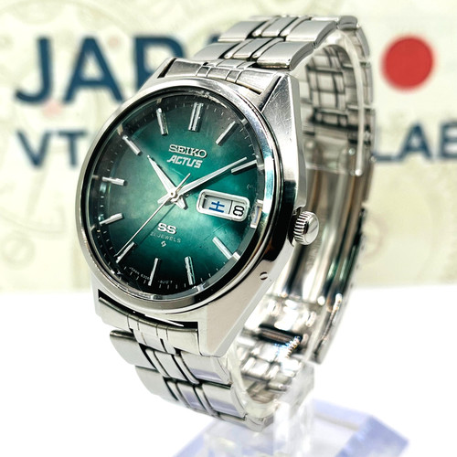 Vintage seiko actus green - vintage,