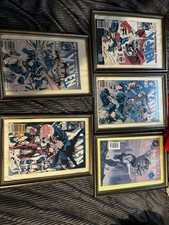 5 Framed Comics Bundle