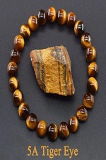 Natural 5A Garnet Stone Bracelet Wine Red Beads Lucky Energy Healing Jewelry UK