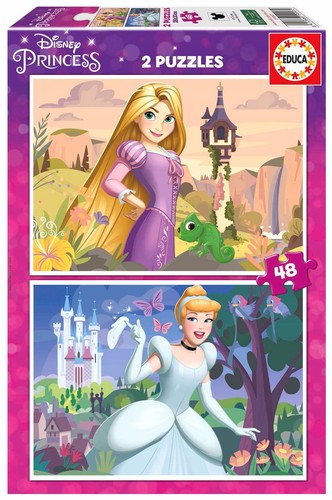 Educa tangled cinderella - educa, 2x48