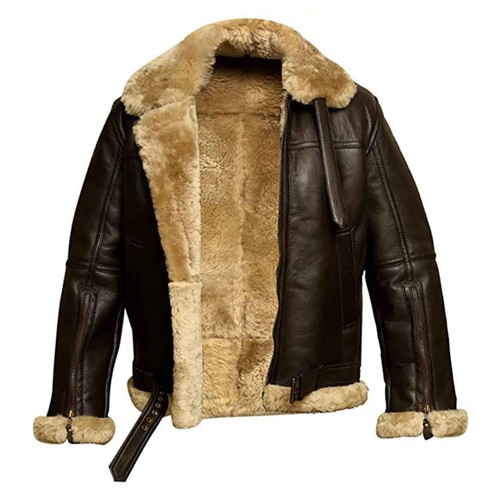 Men aviator brown raf b3 - brown,