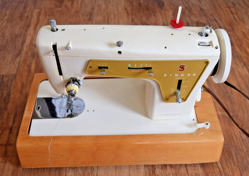 Vintage singer sewing - sewing, machine