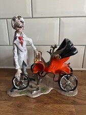 Italian Studio Art Pottery Ceramic Vintage Car Sculpture metallic glaze - signed