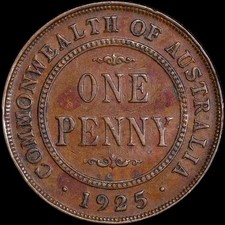 1925 Penny Very Fine