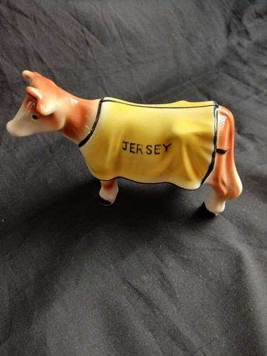 Ceramic jersey cow - ceramic,