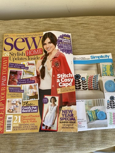 Sew magazine january 2013 - magazine,