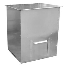 Heavy-Duty Outdoor Solid Fuel Storage 250kg Capacity Galvanized Steel Made