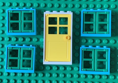 Lego windows door set - lego,