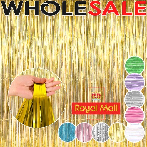 Foil fringe tinsel - 2m-3m,