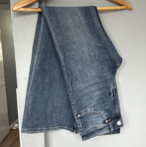 High waist flare blue - h&m,