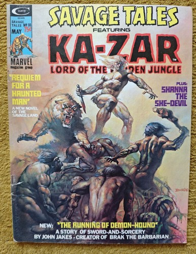Savage tales featuring zar - tales, ka-zar