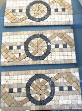 10 Tumbled Travertine Mosaic