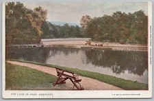 ABERDARE Glamorgan The Lake in