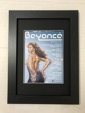 BEYONCE*2003*UK Tour*Poster*Flyer*QUALITY FRAMED*FAST WORLD SHIP*
