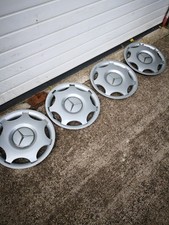 Mercedes Benz Genuine 15" Wheel Trims set of 4 2034010024