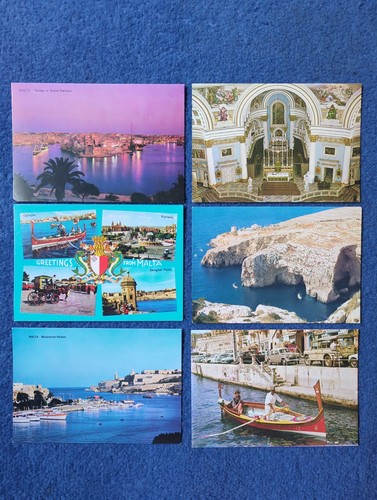 Malta postcards colour - postcards, 6