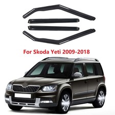 Black Wind Deflectors Window