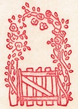 Vintage Embroidery Transfer