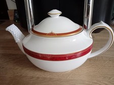 Spode Bordeaux Y8594 Tea Pot - 26 Cms - Mint Condition And Unused