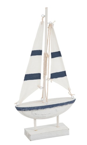 Nautical ship statue wooden - statue,