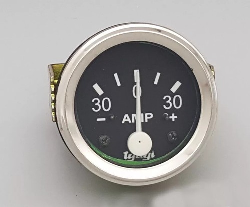 Chrome ampmeter 12 - chrome,