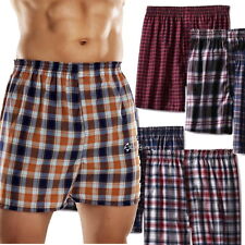 3 or 6 Pack Mens Woven Check