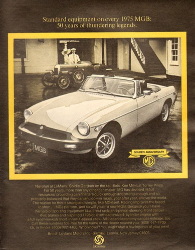 1975 british sports car - 1975, ad