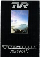 TVR Tasmin 280i c1984-85 USA Market Foldout Sales Brochure 
