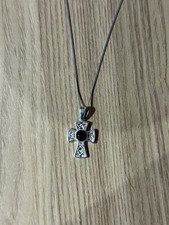 Whitby Jet and Silver Celtic